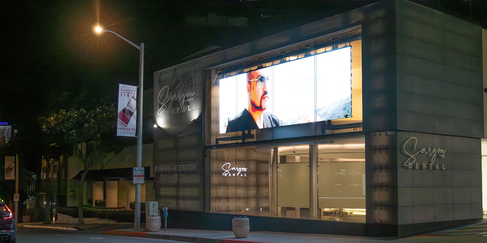 Sargon Dental West Hollywood office on the Sunset Strip